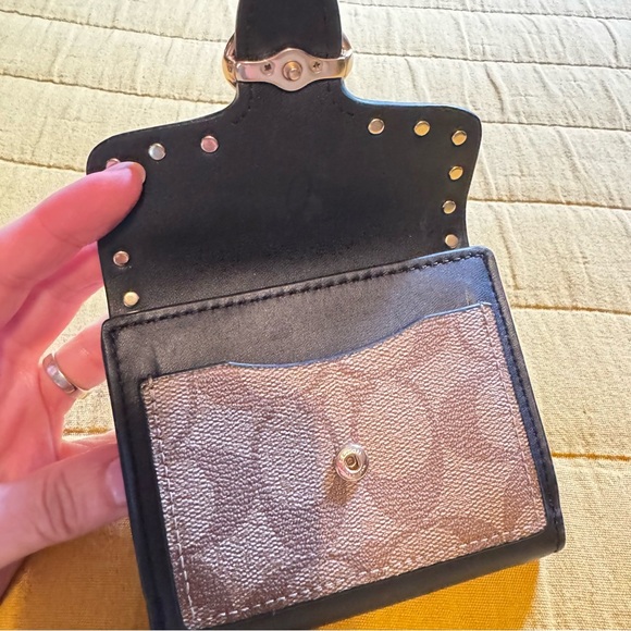 Coach Georgie saddlebag crossbody and matching wallet - Picture 11 of 16